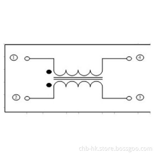 SMD 1812 600 Ohms Common Mode Choke, 1A Rated Current